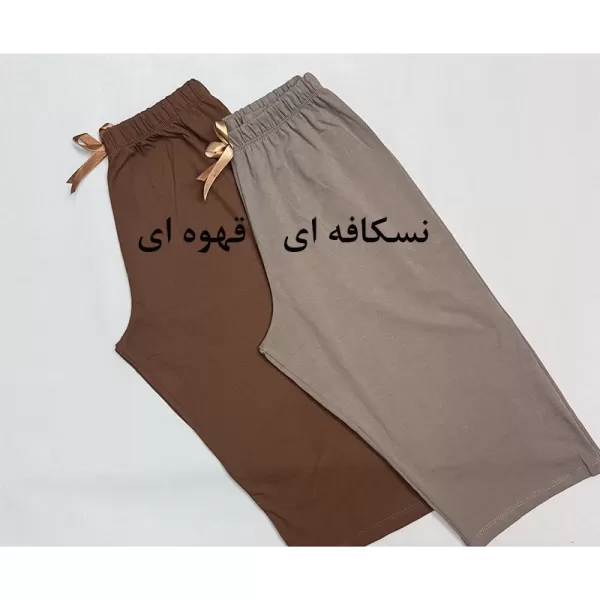 شلوارک زنانه برمودا نخ پنبه کد 61