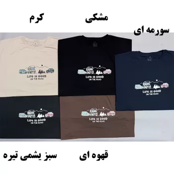 تیشرت باکسی طرح ماشین کد 441.27